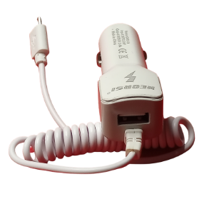 2 in 1 USB car charger