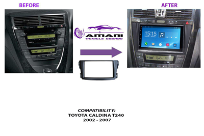 Fascia Panel for Toyota Caldina