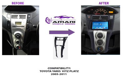 Toyota Vitz Platz 2005 to 2011 Fascia