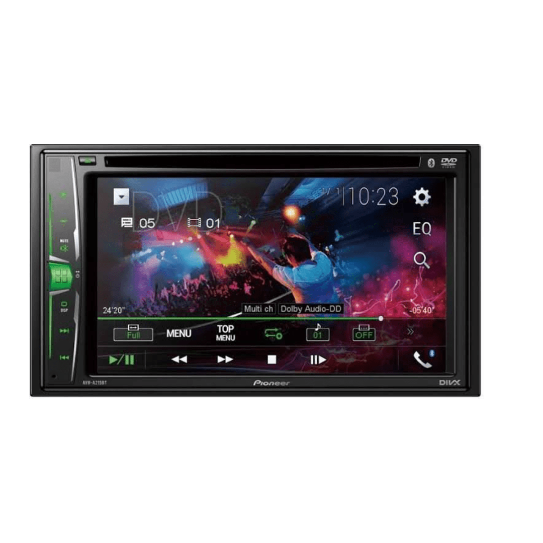 Pioneer Car Stereo AVH-A215BT with Bluetooth, USB,DVD Player . | Amani