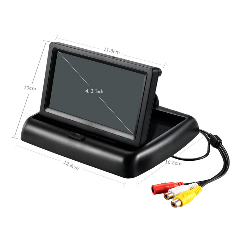 5 Inch Foldable Car LCD Dashboard mon