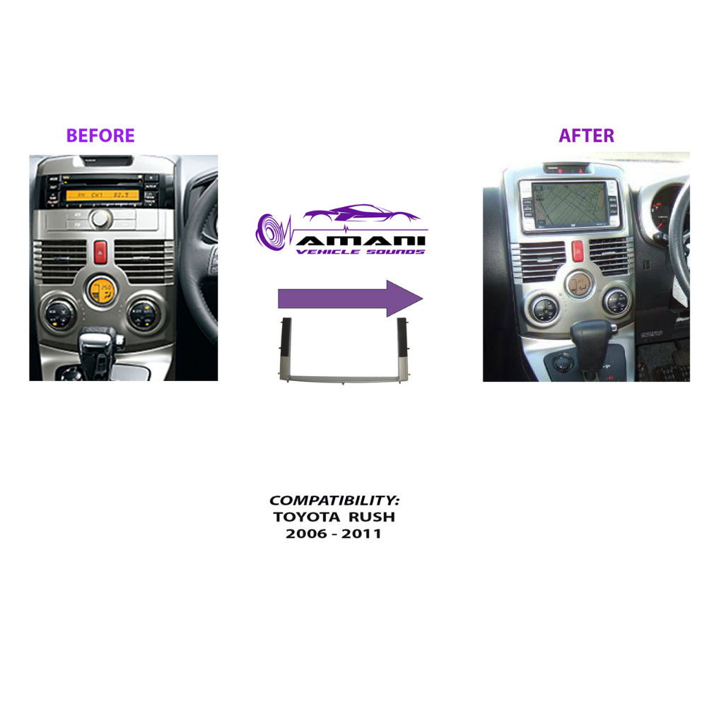 Toyota Rush 2006 + Radio Trim Kit