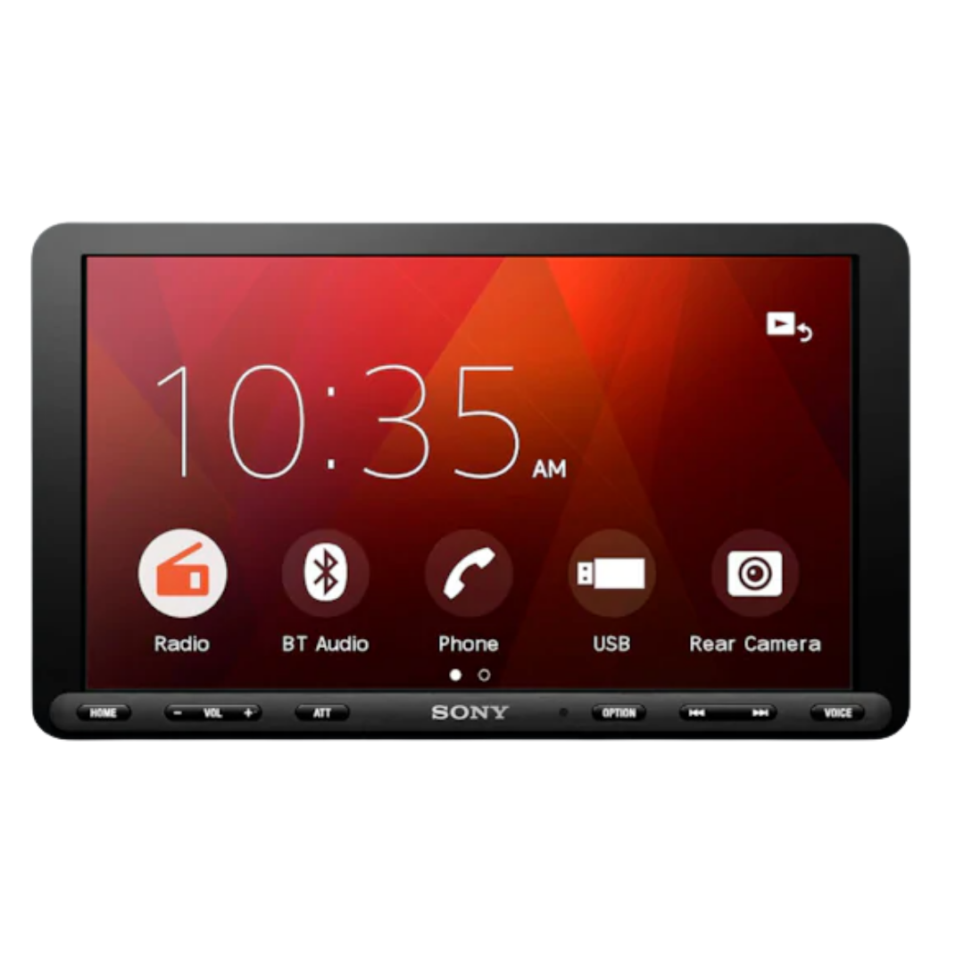 Sony Car Stereo system with Webcast