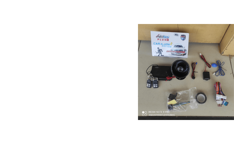 Afritec Car Alarm with Antihijack