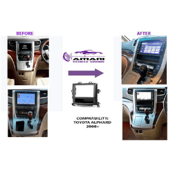 Alphard 2008+ console