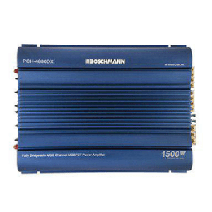 BOSCHMANN Bridgeable Car Amplifier