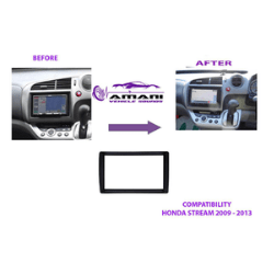 Car Radio Fascia For Honda Stream