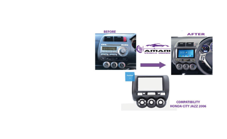 Honda Jazz City Radio Conversion Kit