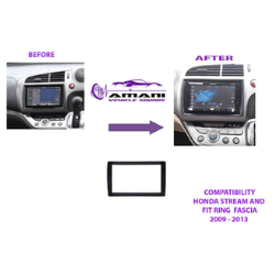 Honda Stream & Honda Fit Radio Ring.