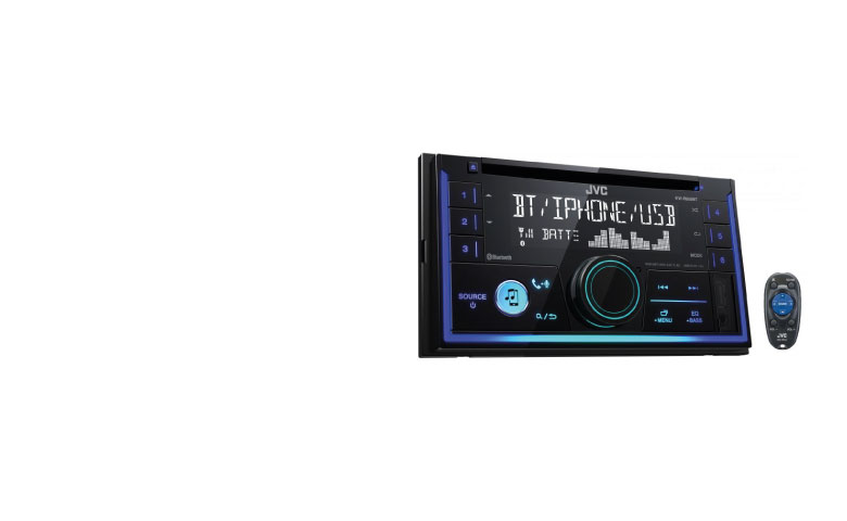 JVC  Car Radio with Bluetooth