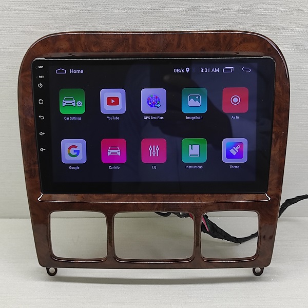 MERCEDES W220 9 2002+ WOODEN ANDROID