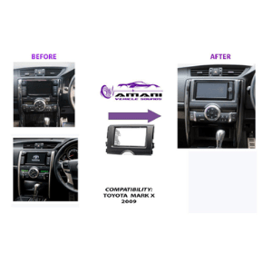 Mark X 2009+ Radio Trim kit