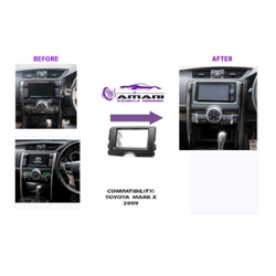 Mark X 2009+ Radio Trim kit