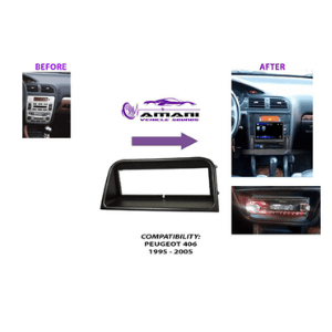 Peugeot 406 Car Radio Fascia trim kit