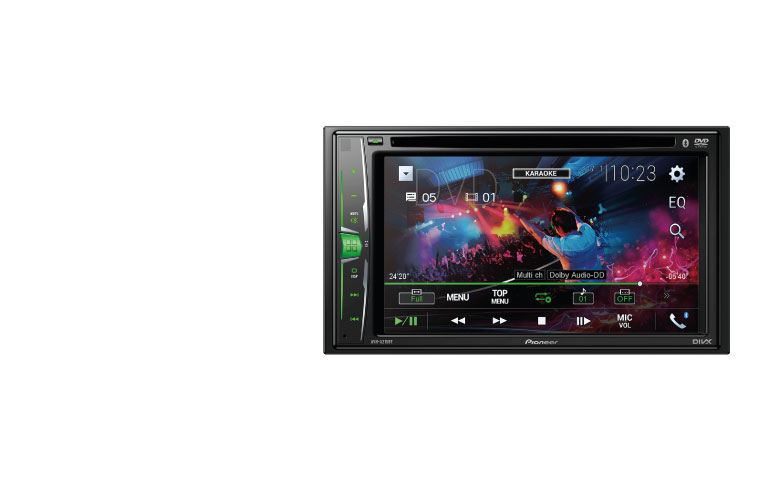 Pioneer 2-Din Car Stereo AVH-A215BT