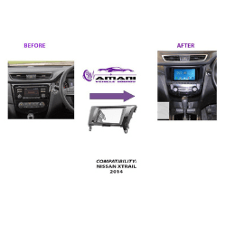 Radio Panel for 2014+ Nissan Xtrail