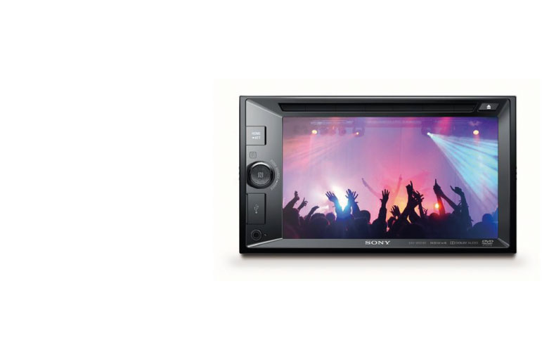 SONY XAV-W651BT Car Stereo front USB