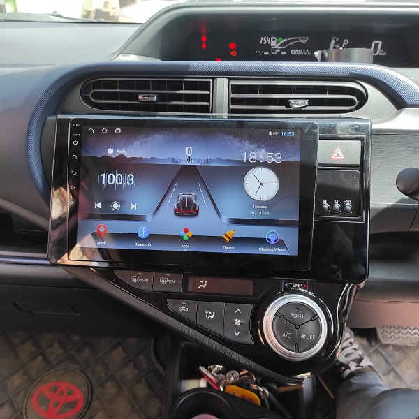 TOYOTA AQUA  9 INCH OVERLAY