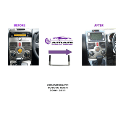 Toyota Rush 2006 + Radio Trim Kit