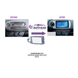 Toyota Vitz Yaris Car Radio Fascia