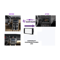 VW Touareg 2009+ Radio Fascia